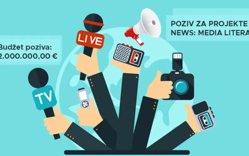 Poziv za projekte NEWS: Media Literacy